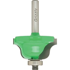3/4" Anti-Kickback Roman Ogee Bit, 1/4" Shank
