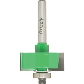 1/2" Anti-Kickback Rabbeting Bit, 1/4" Shank