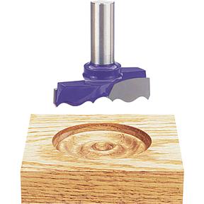 Carbide Tipped Rosette Cutter, 1/2" Shank, 2-1/8" Dia.
