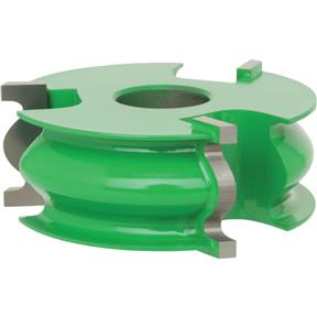 Shaper Cutter - Rounded Flute, 3/4" Bore