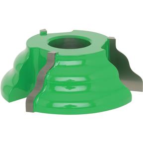 Shaper Cutter - Reversible Detail Wave, 3/4" Bore