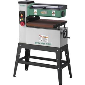 18" 1-1/2 HP Single-Phase Open End Drum Sander