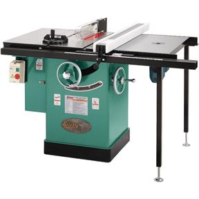 10" 5 HP Single-Phase Left Tilt Cabinet Saw