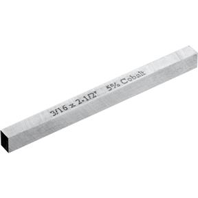 HSS Square Tool Bits - 3/16" x 2-1/2" L