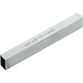 HSS Square Tool Bits - 3/8" x 3" L