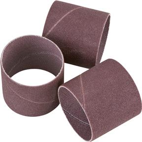 2" Dia. x 2" Sanding Sleeve, Hard A100, 3 pc.