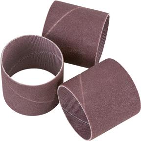 2" Dia. x 2" Sanding Sleeve, Hard A120, 3 pc.