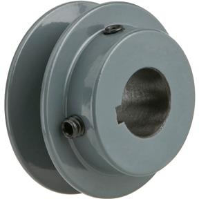 Single V-Groove Pulley - 2" Pitch Dia., 3/4" Bore
