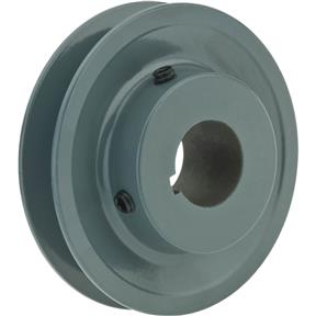 Single V-Groove Pulley - 3" Pitch Dia., 7/8" Bore