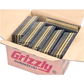 20 - 22° Round Head Bright Framing Nails - 2", 6,000 pc.