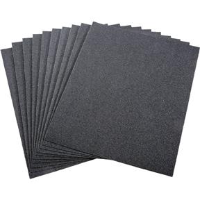 9" x 11" Sanding Sheet S100 Wet/Dry, 10 pc.