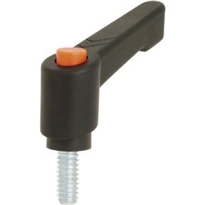 Quick Clamp Lever - 1/4" - 20, Male / Reg