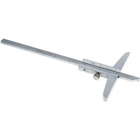 Vernier Depth Gauge 6" x 1/128"