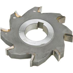Carbide Tip Side Mill Cutter 4" x 1/2" x 1-1/4" B - 10T