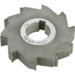 Carbide Tip Side Mill Cutter 4" x 3/4" x 1-1/4" B - 10T