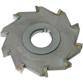 Carbide Tip Side Mill Cutter, 4" x 5/16" x 1" B - 8T