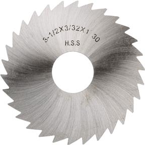 HSS Slitting Saws - 3-1/2" x 1/16" x 1" 30T