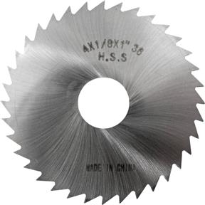 HSS Slitting Saws - 4" x 1/8" x 1" 36T