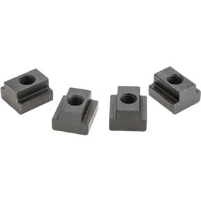 T-Slot Nuts, pk. of 4, 11/16" Slot, 1/2" - 13