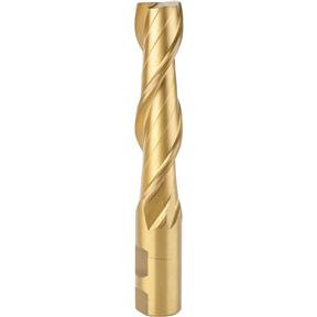 Two Flute TiN Coated End Mills - 1" Dia., Flt. Lgth.: 4