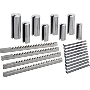 Keyway Broach Sets - 22 pc. HSS