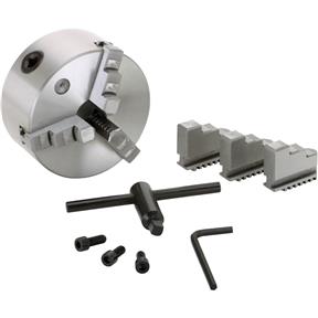 5" 3-Jaw Plain Back Scroll Chuck