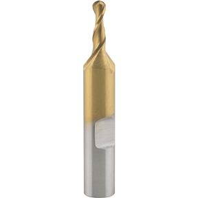 TiN Coated Ball End Mills - 5/32" Dia.