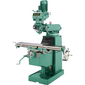 10" x 54" Vertical Mill w/ Power Feed - Belt Drive Head