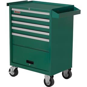 5 Drawer Roll-Cabinet w/ Bulk Storage Compartment