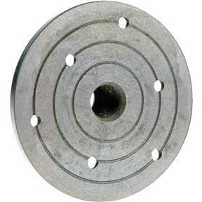 Cast Iron Face Plate - 4" x 3/4" x 16 TPI