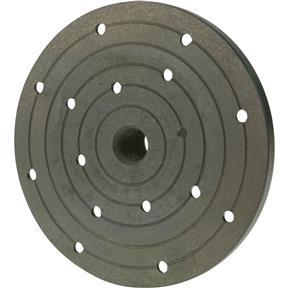 Cast Iron Face Plate - 6" x 3/4" x 16 TPI