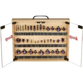 Router Bit, 36 pc. Set, 1/4" Shank