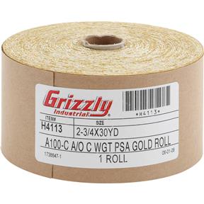 2-3/4" x 90' Sanding Roll A100-C PSA