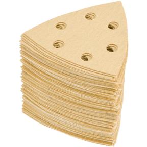 Sandpaper Triangle A120 H&L 6 Hole, 100 pc.