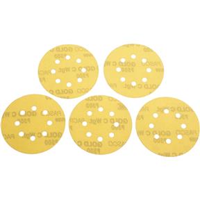 5" Sanding Disc, A500-C H&L 8 Hole, 5 pc.