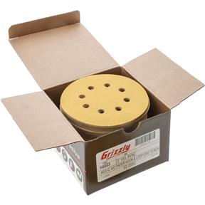 5" Sanding Disc, A600-C H&L 8 Hole, 50 pc.