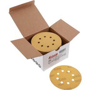 5" Sanding Disc, A320-C H&L 8 Hole, 100 pc.