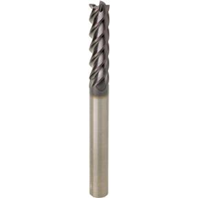3/8" x 4" Super Carbide 4-Flute End Mill