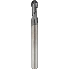 3/8" x 4" Super Carbide 2-Flute Ball End Mill