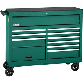 53" 11 Drawer Cabinet w/ Bulk Compartment