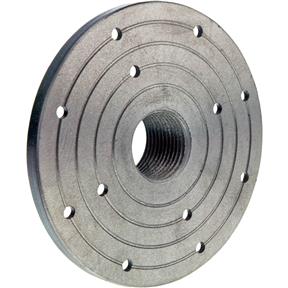 Cast Iron Face Plate 6" x 1-1/2" x 8 TPI