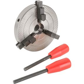 5" 3-Jaw Wood Chuck - 3/4" x 16 TPI