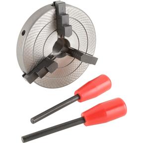 5" 3-Jaw Chuck - 1" x 12 TPI