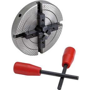 5" 4-Jaw Wood Chuck - 1" x 8 TPI
