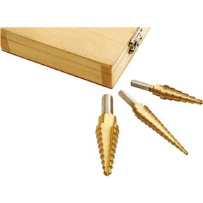 Step Drill 3 pc. Set