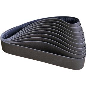 2" x 27" Aluminum Oxide Sanding Belt, 180 Grit, 10 pk.
