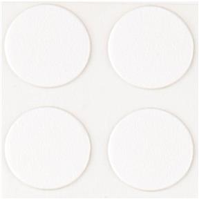 Peel and Stick Cover Caps - White 1-5/8", 120 pc.