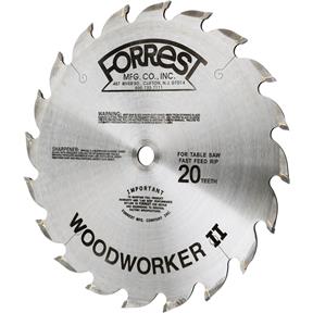 10" x 5/8" 20t .125 Fast Feed Rip Blade