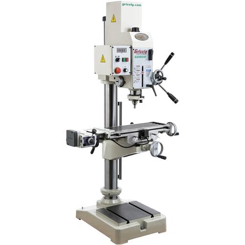 VariableSpeed Gearhead Drill Press With CrossSlide Table Grizzly