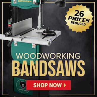 Banner for Catalog Drop Wood Bandsaws
